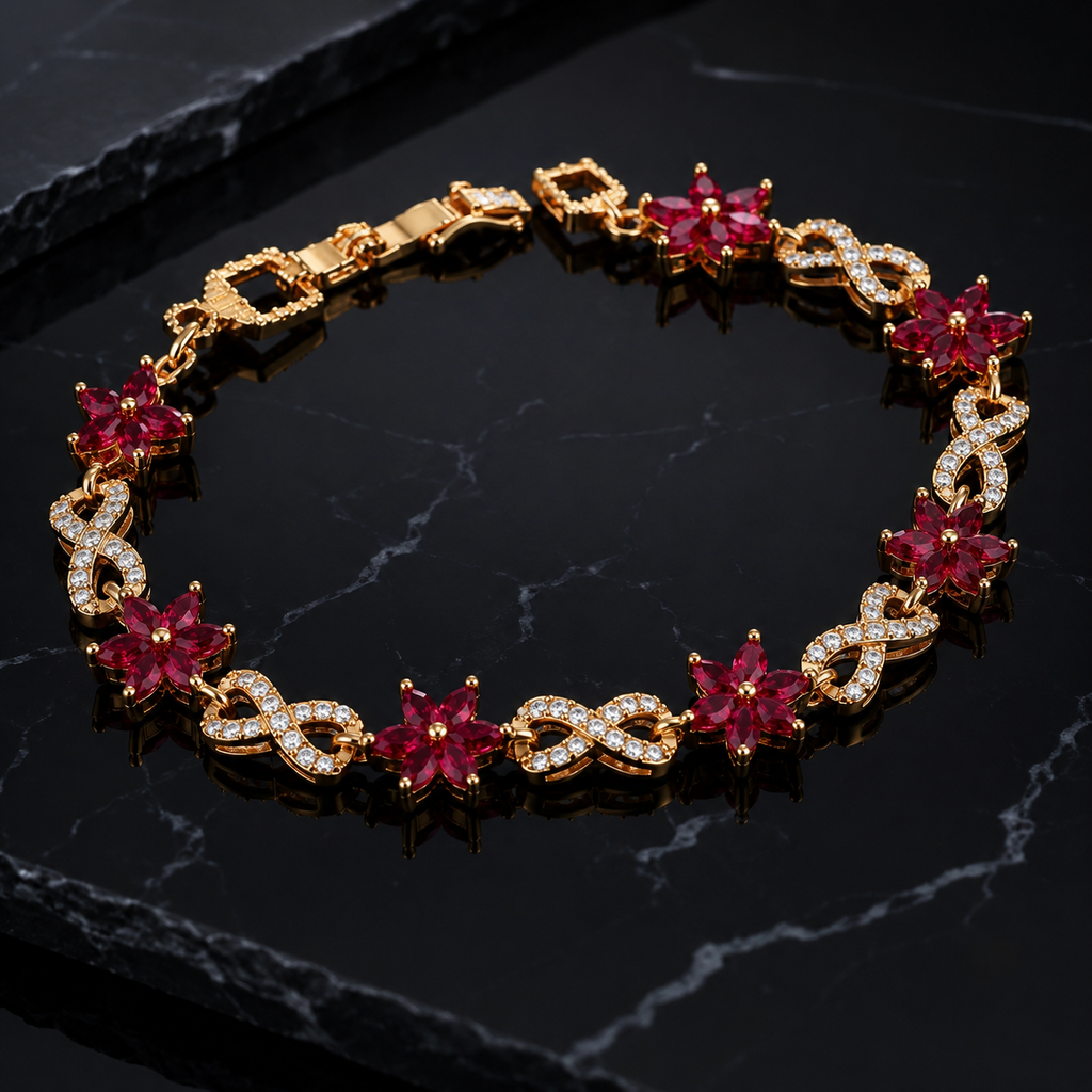 Infinity Floral Bracelet – Rs. 950