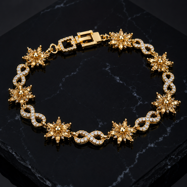 Infinity Floral Bracelet – Rs. 950