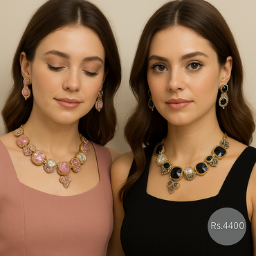 Royal Stone Choker Set – Rs. 4,400