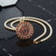 Gold Allah Calligraphy Pearl Necklace