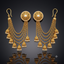 Filigree Jhumka Bahubali Earrings