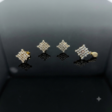Rhombus Crystal Jewelry Set