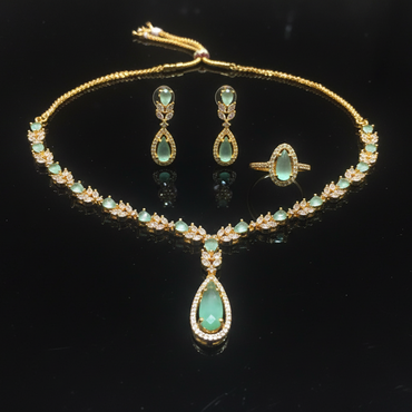 Mint Aurora Jewelry Set