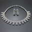 Platinum Prism Choker Set