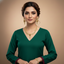 American Diamond Necklace Set - Gold
