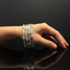Celestial Zircon Luxe Bangles – Premium Bridal Jewelry Pakistan