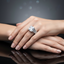 Luxury Square Zircon Modern Ring – Designer Jewelry Pakistan