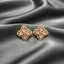 Destiny Blush Floral Stud Earrings