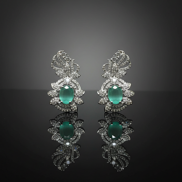 Destiny Luxury Emerald Drop Earrings