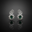 Destiny Luxury Emerald Drop Earrings