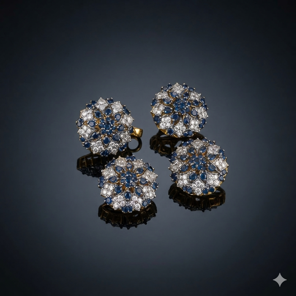 Vintage Floral Jewelry Set