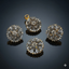 Vintage Floral Jewelry Set