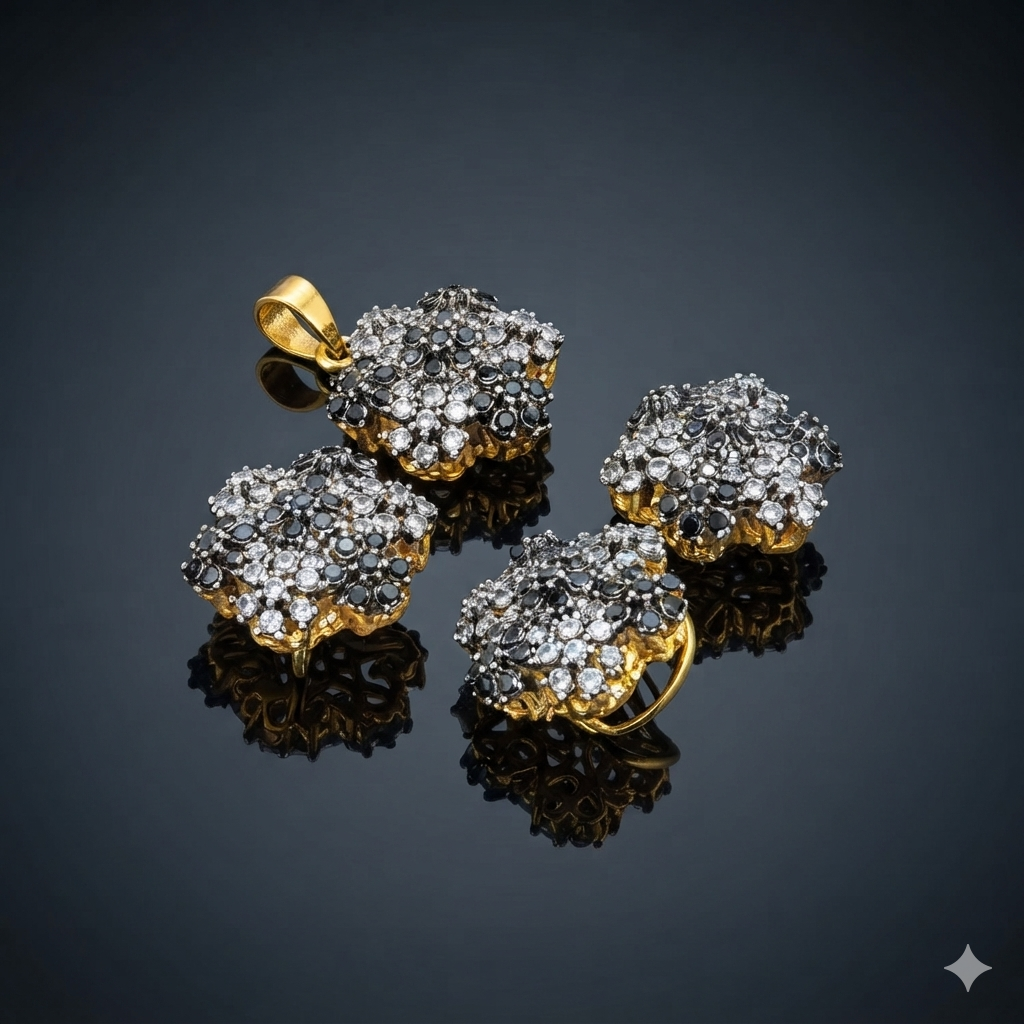 Floral Jewelry Set