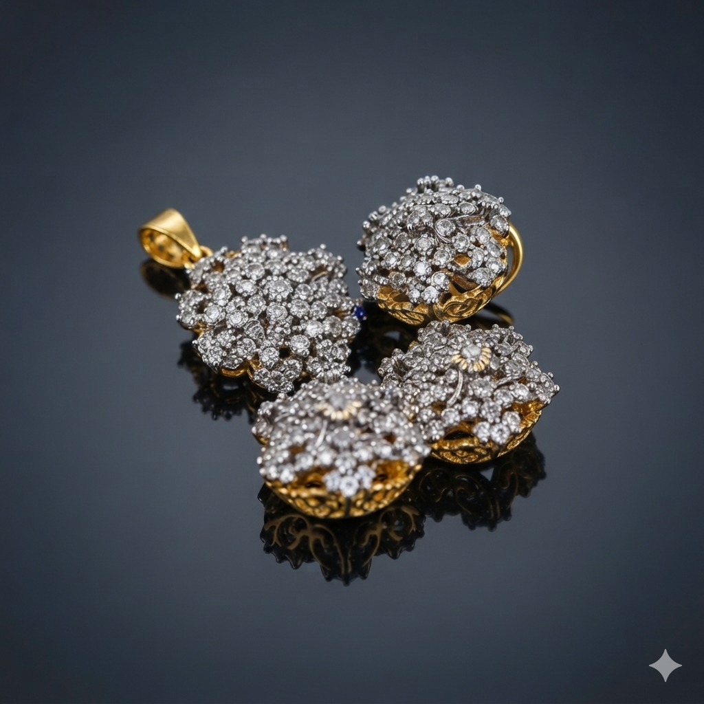 Floral Jewelry Set