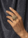 Antique Kundan Starburst Ring