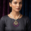 Kundan Chandbali Pearl Mala