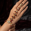 Kundan & Maroon Hathphool