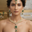 Traditional Kundan Bridal Necklace Set with Maang Tikka