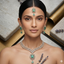 Traditional Kundan Bridal Necklace Set with Maang Tikka