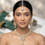 Traditional Kundan Bridal Necklace Set with Maang Tikka