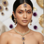 Traditional Kundan Bridal Necklace Set with Maang Tikka