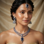 Double Row Jhumka American Diamond Bridal Set with Maang Tikka