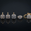 Crystal Lattice Complete Jewelry Set