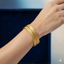 Frosted Matte Gold Bangles