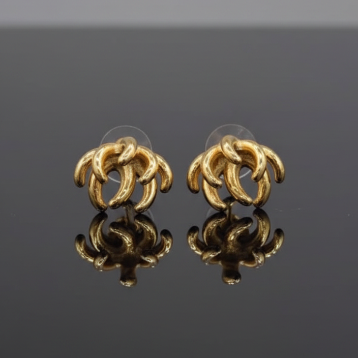 Citrine Pearl Drop Earrings