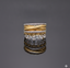 Multi-Layer Mixed Metal Charm Ring