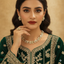 Gold Leaf & Pearl Necklace Set