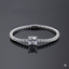 Princess-Cut Solitaire Tennis Bracelet