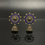 Mayura Oxidized Mandala Jhumka Earrings