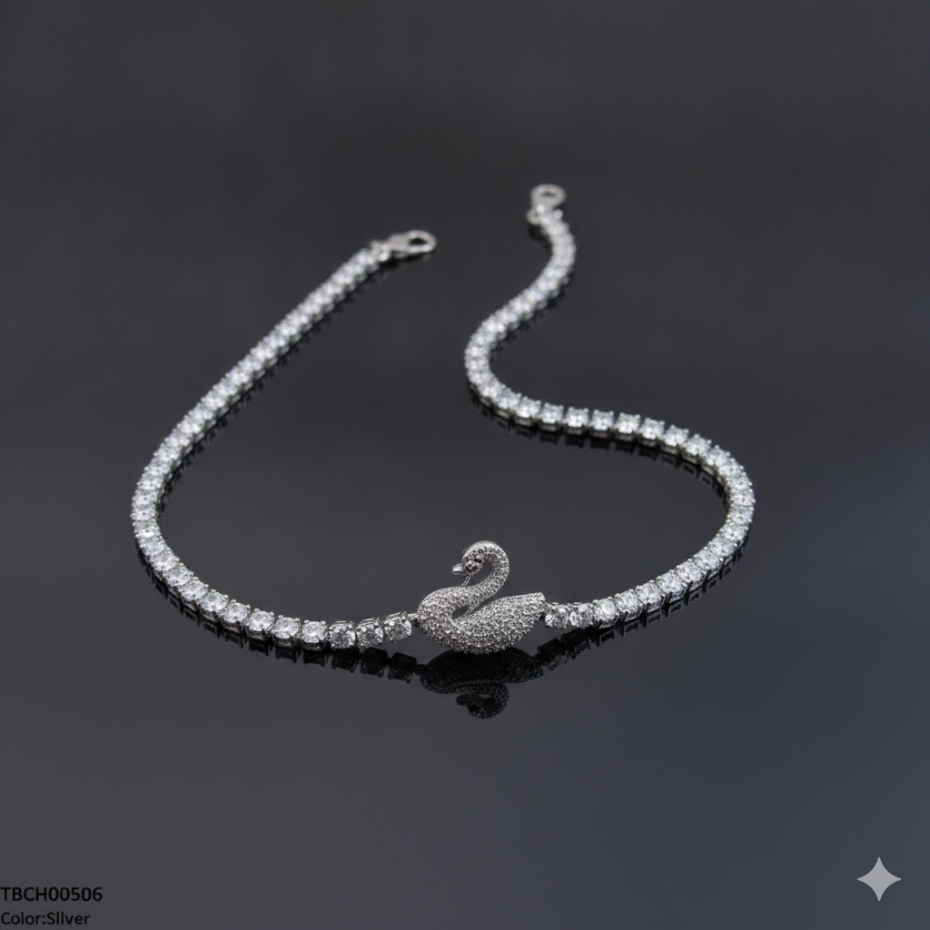 Luxury Duck Crystal Bracelet
