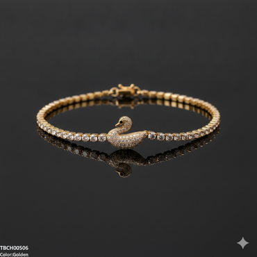 Luxury Duck Crystal Bracelet