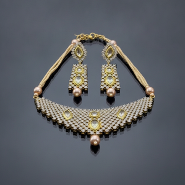 Traditional Kundan Necklace Set
