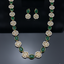 Premium Kundan Pearl Mala Set with Matching Earrings