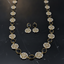 Premium Kundan Pearl Mala Set with Matching Earrings