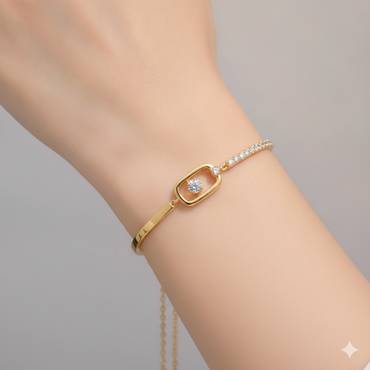 Premium Chain Lock Bracelet
