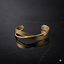 Matte Gold Twisted Cuff