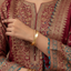Matte Gold Twisted Cuff