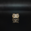 Gold Baguette Butterfly Statement Ring