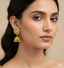 Antique Champagne Crystal Jhumkas