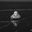 Platinum Pear Tiara Crown Ring