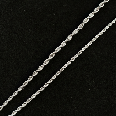 Classic Rope Chain – Silver