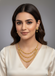 Premium Gold Plated 3 Layers Traditional Jewelry Set