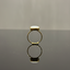 Luxury Antique Stainless Steel Black Stone Ring