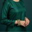 Openable Traditional Green Bangles – Bridal Jewelry Pakistan
