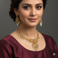 Luxury Zircon Antique Jewelry Set – Bridal Elegance Pakistan