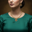 Destiny Classic Pearl Bridal Necklace Set